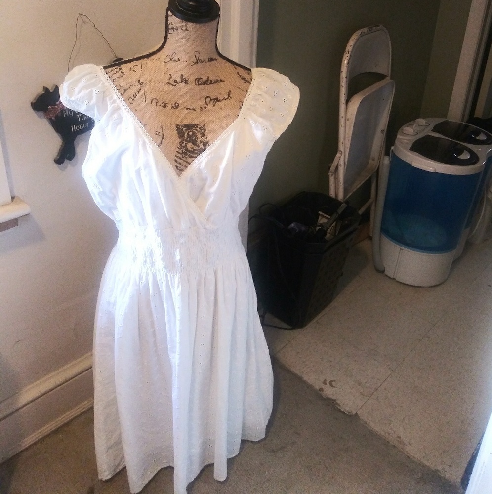 NWT white sundress